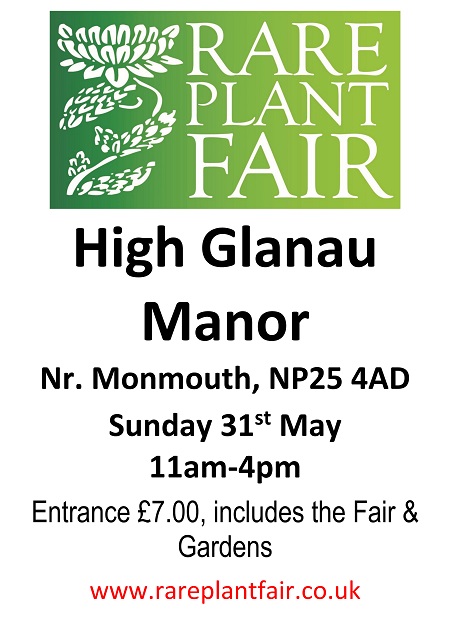 Upcoming -High Glanau Rare Plant Fair