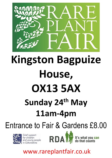 Upcoming - Kingston Bagpuize Rare Plant Fair