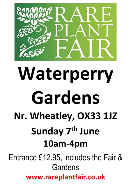 Upcoming - Waterperry Gardens Rare Plant Fair
